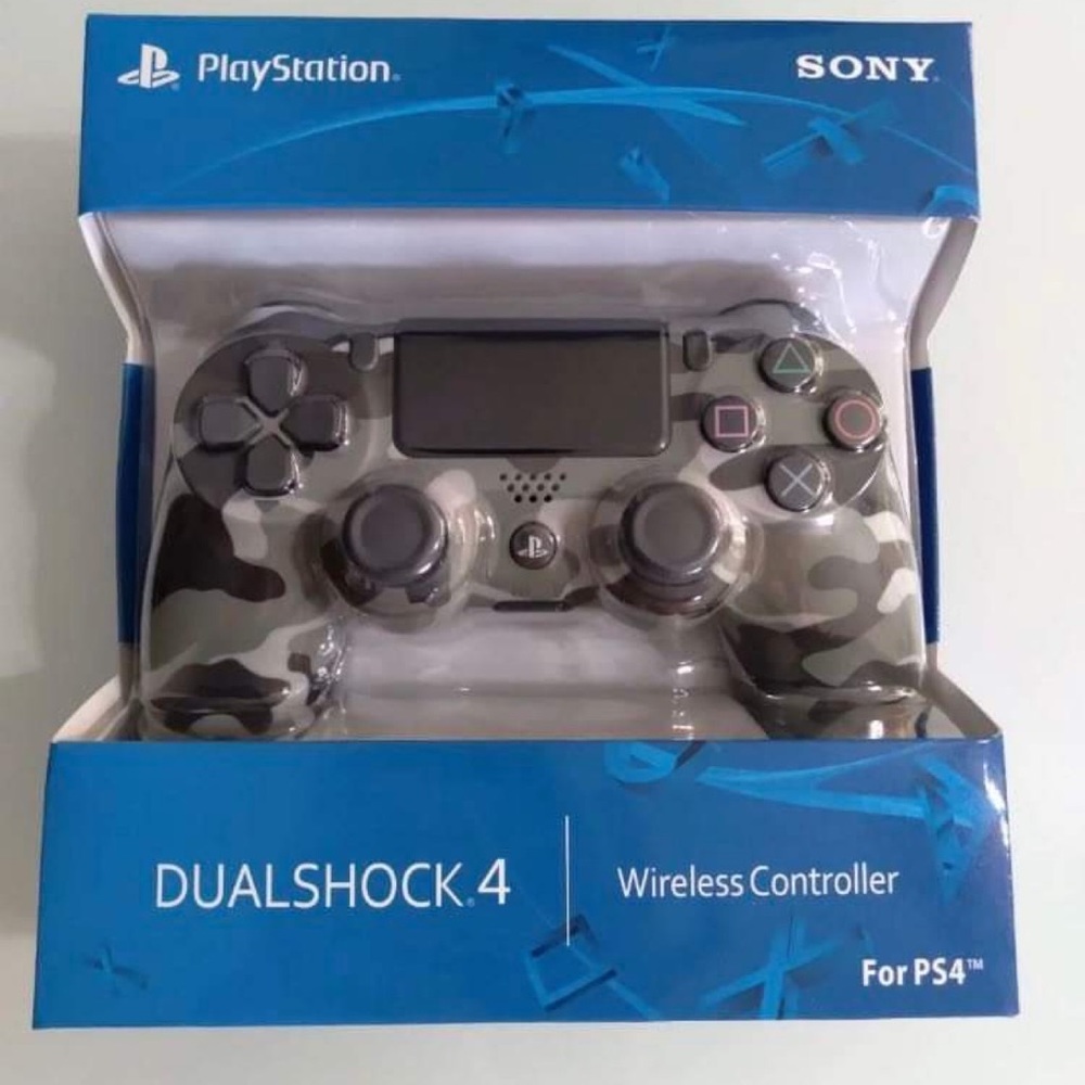 Gray Camo PS4 Controller